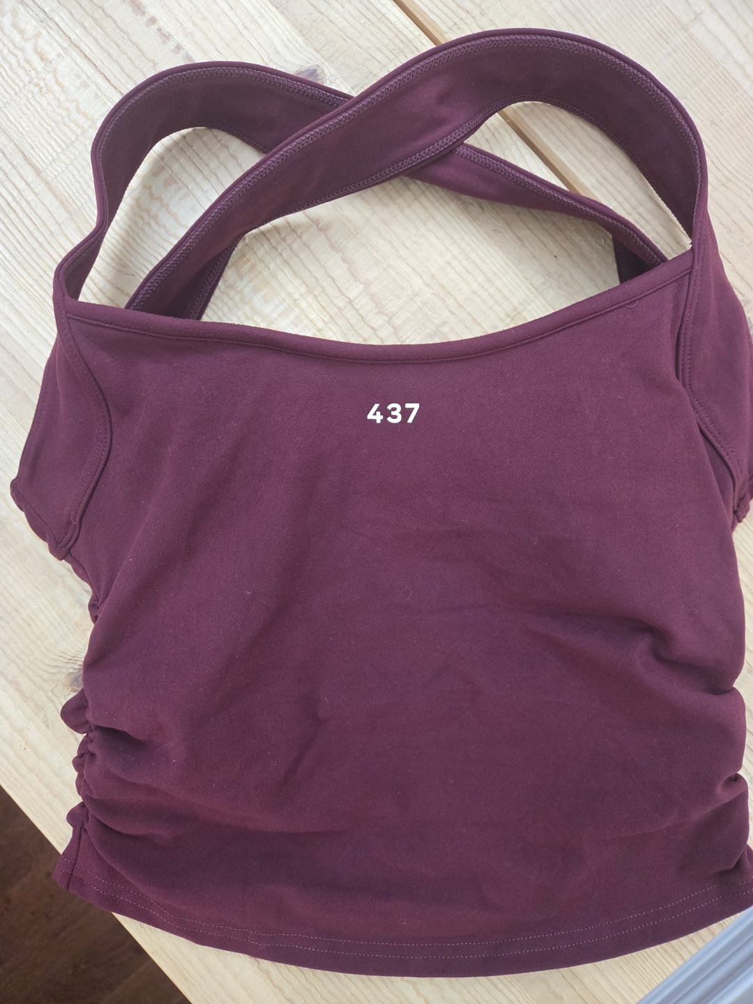 Customer photo review of The Sculpt Tank / Black-Cherry