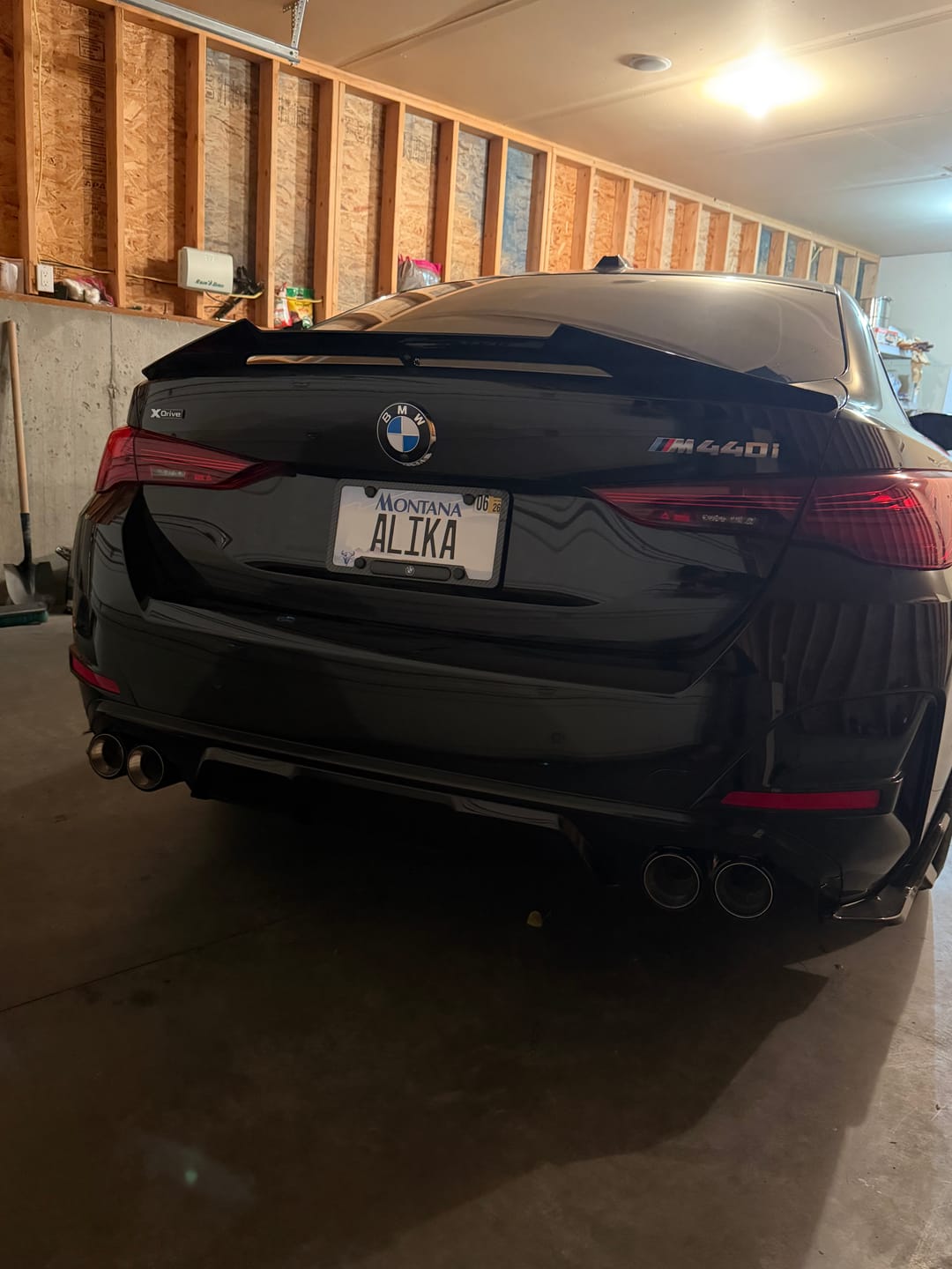 Customer photo review of VTEN Rear Spoiler Wing Fits BMW 4 Series G26 Grand Coupe (2021-2025) NaxaNovo