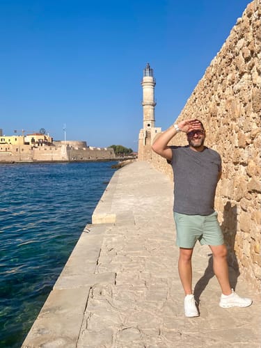 Customer photo review of Ultra-Stretch 5" Chino Shorts - Green