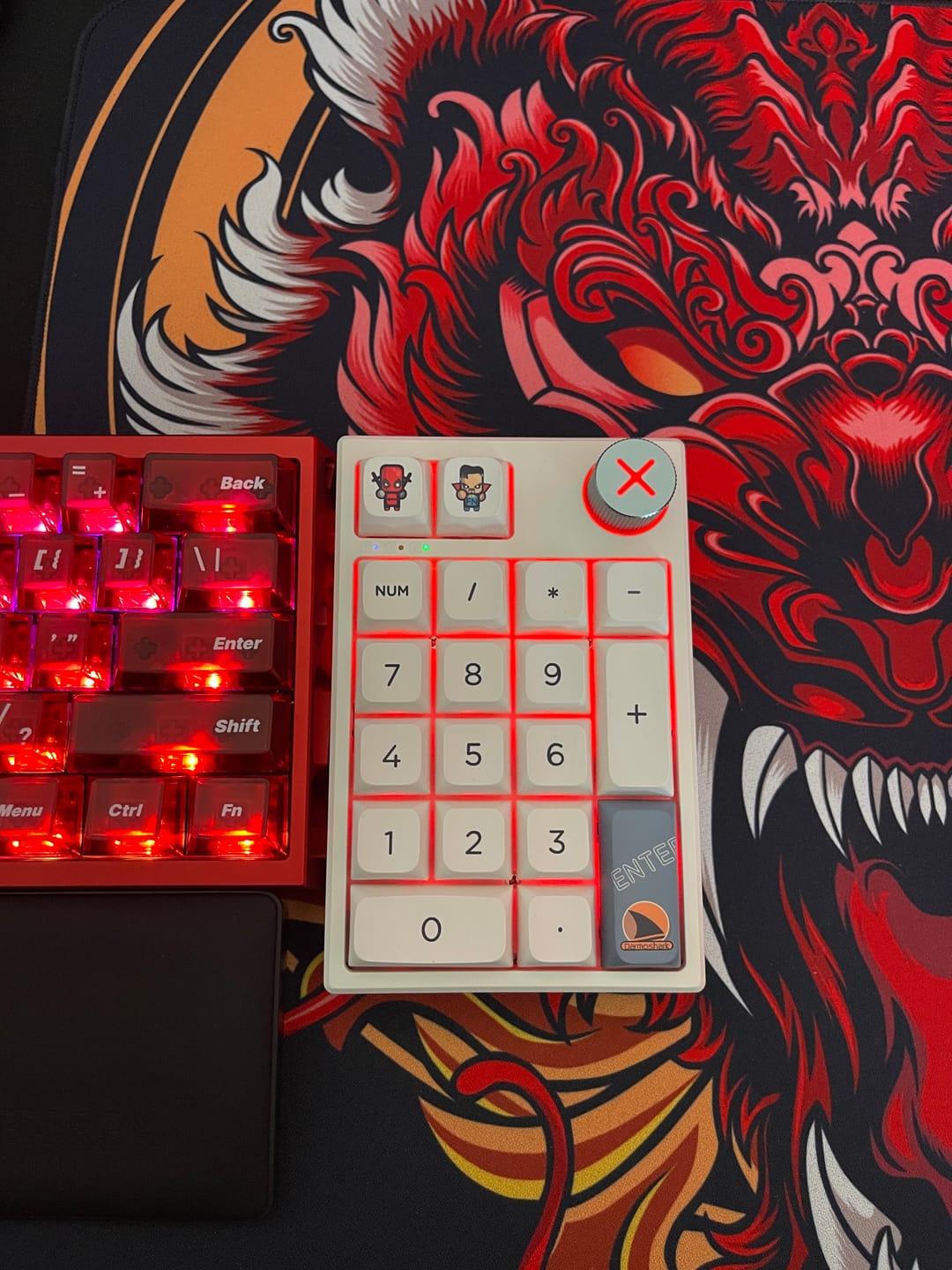 Customer photo review of Darmoshark K3 Pro Numpad
