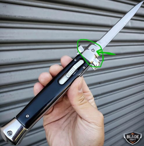 Customer photo review of Classic Gentleman Italian Stiletto OTF