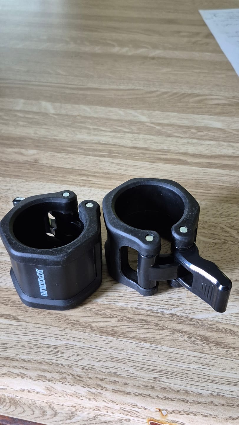 Customer photo review of BARBELL SNAP COLLARS