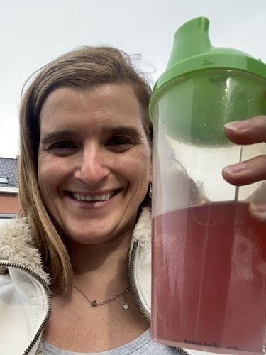 Customer photo review of Nutrifoodz® Red Juice
