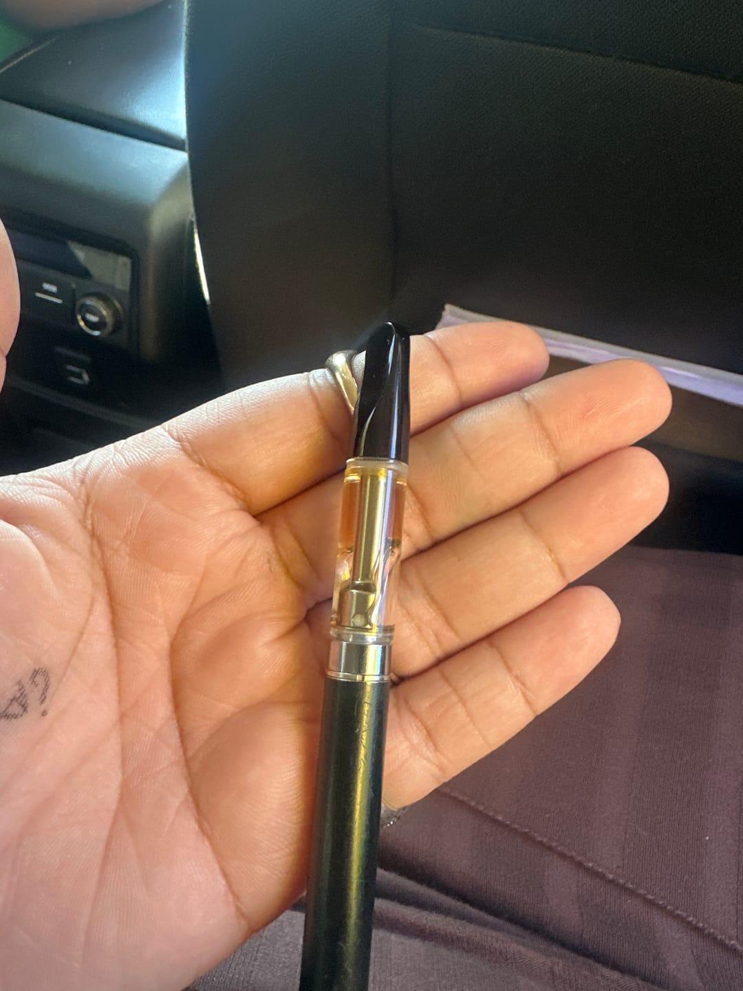 Customer photo review of 1 Gram THCA Blend Vape Cartridge | Wedding Cake - Indica