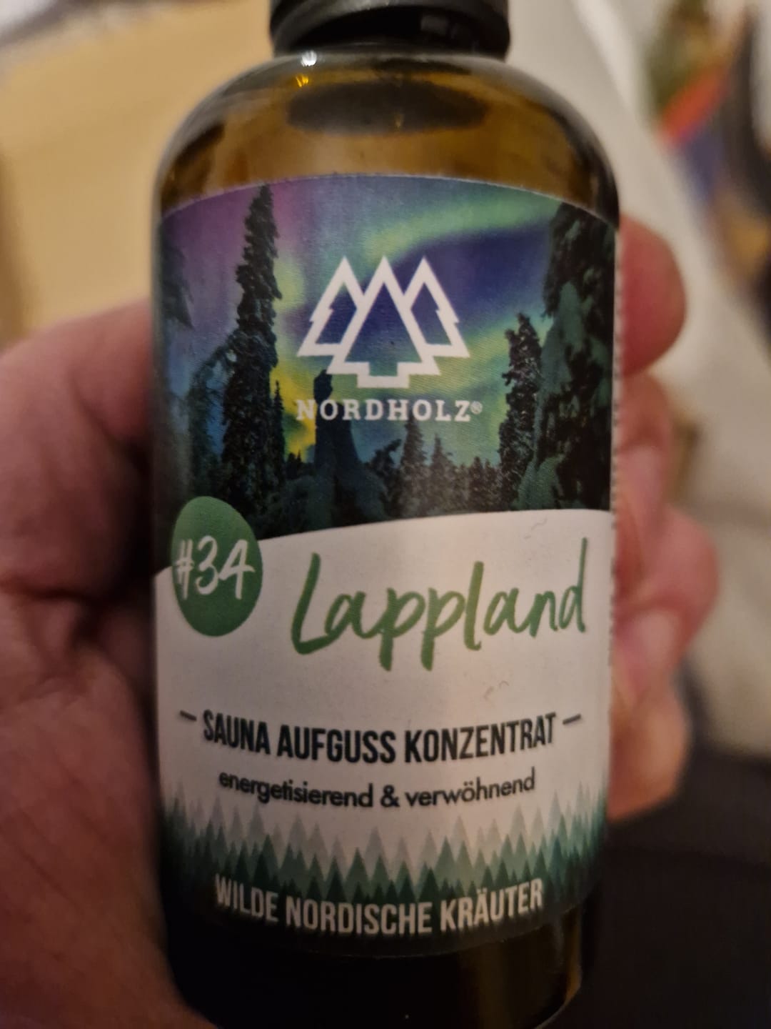 Customer photo review of Sauna Aufguss Konzentrat #34 Lappland