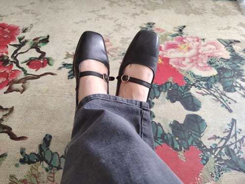 Customer photo review of BALLERINA ANAIS NEGRO 5091