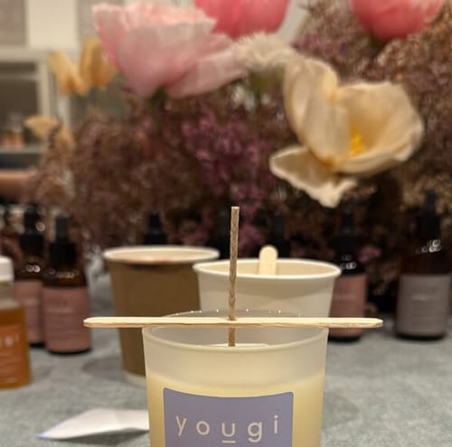 Customer photo review of Aromatherapy Candle Making Workshop, LONDON - £45