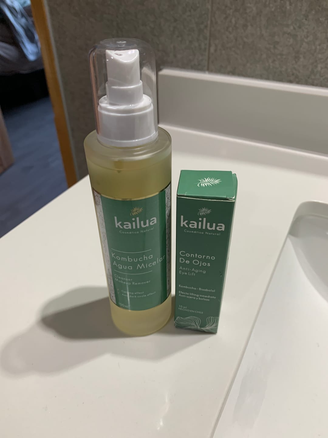 Customer photo review of Agua Micelar Desmaquillante