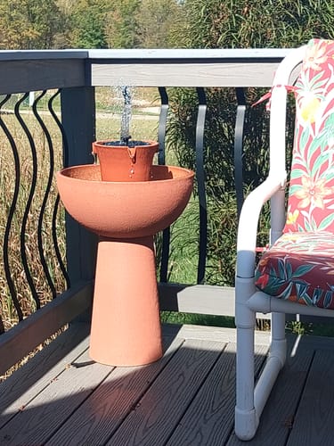 Customer photo review of Alba Cordless Fountain