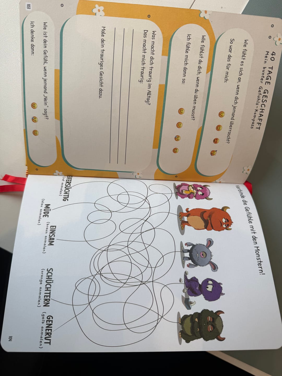 Customer photo review of Filapen - Gefühlstagebuch für Kinder