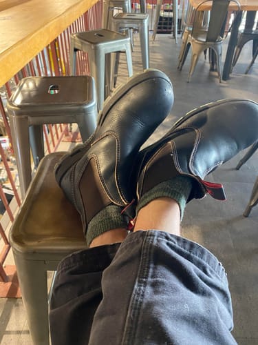 Customer photo review of J.B. Field's Hiking "Hiker GX" 74% Merino Wool Low-Cut Ankle Socks