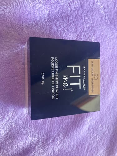 Customer photo review of Fit Me Loose Finishing Powder