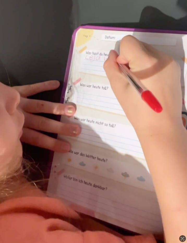 Customer photo review of Filapen - Gefühlstagebuch für Kinder
