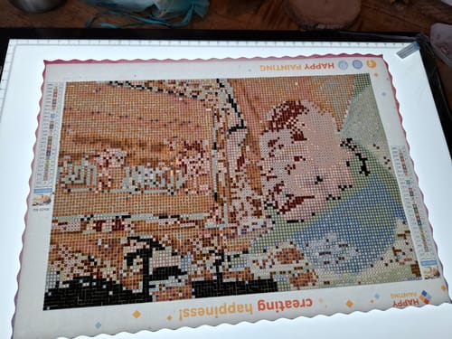 Customer photo review of Eigen Foto Diamond Painting