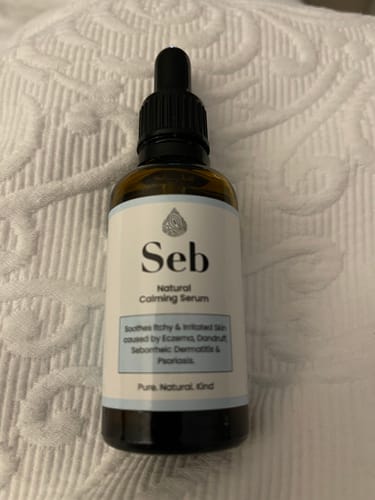 Customer photo review of Seb Natural Calming Serum