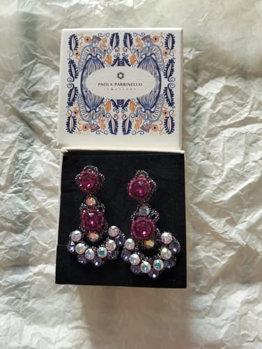 Customer photo review of Orecchini Lollipop