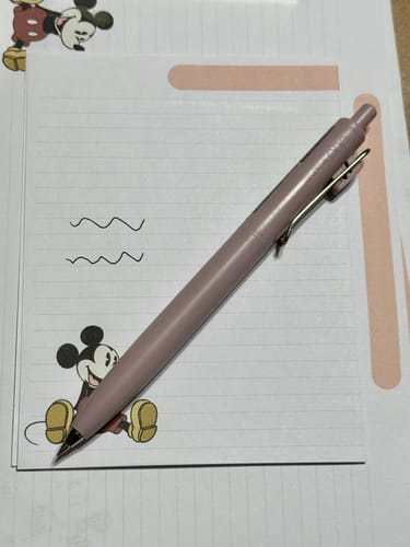 Customer photo review of Uni-ball One F - Bolígrafo Tinta Gel Colores 0,38 mm