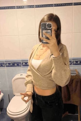 Customer photo review of Diana Knitted Cardigan