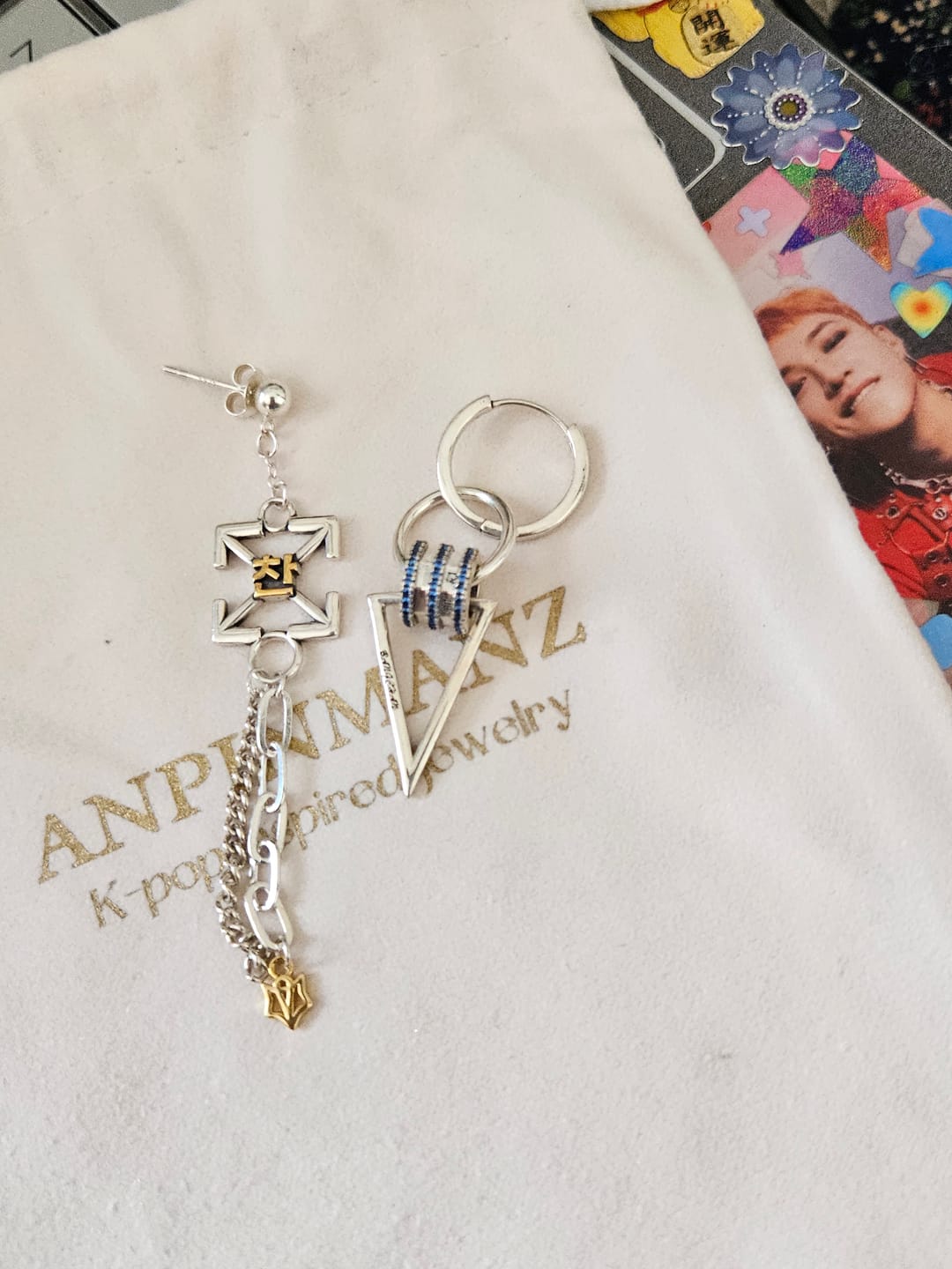 Customer photo review of Bangchan earrings