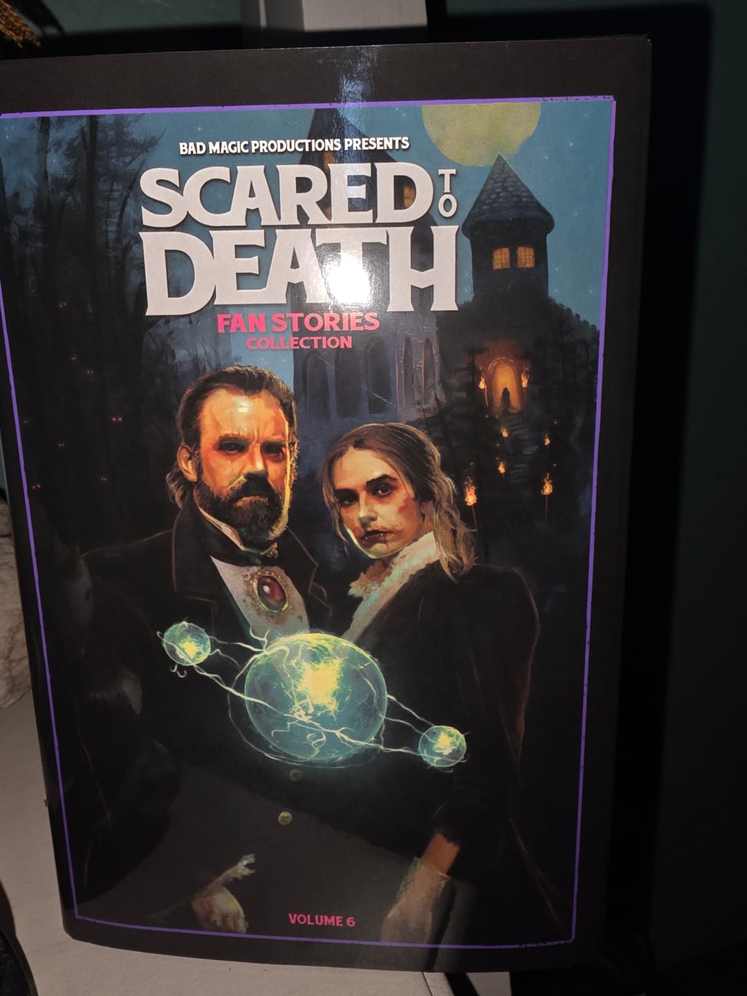 Customer photo review of Scared To Death Book Vol 6 SIGNED