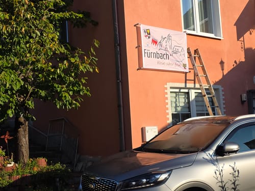 Customer photo review of Fahne inkl. Druck