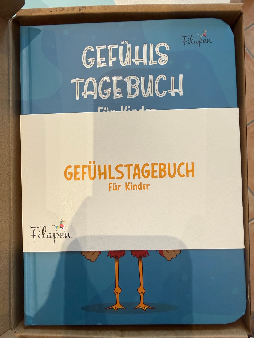 Customer photo review of Filapen - Gefühlstagebuch für Kinder