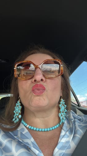 Customer photo review of Orecchini Sophia