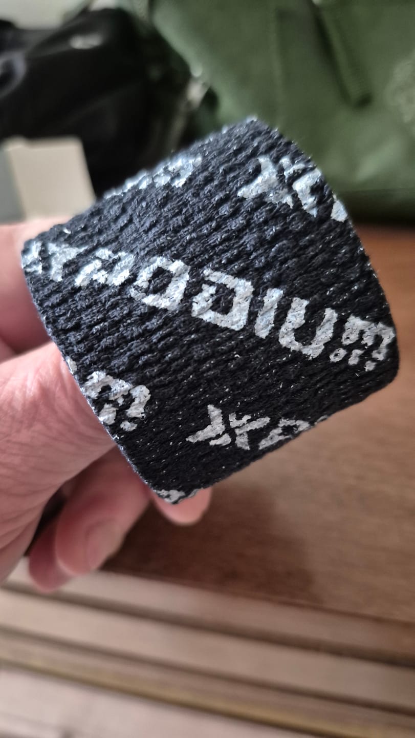 Customer photo review of Thumb Tape (3 Pack)