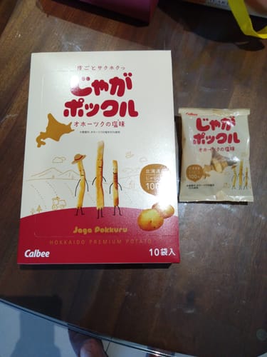 Customer photo review of Calbee 卡樂比 薯條三兄弟 10袋入