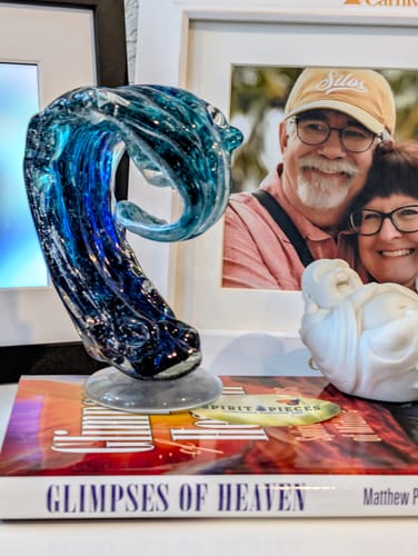 Customer photo review of Spirit Wave with Cremation Ash