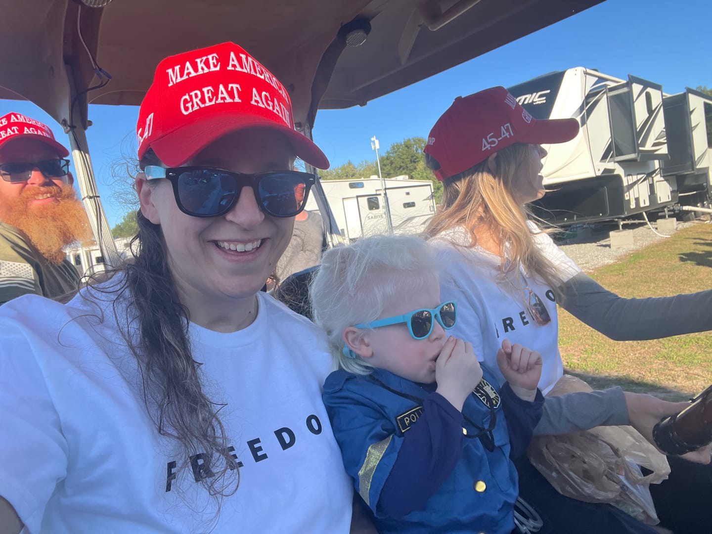 Customer photo review of New MAGA 45 47 Red Hat
