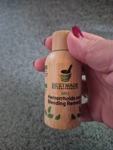 Customer photo review of Hemorrhoids and Bleeding Natural Remedy (BM2)