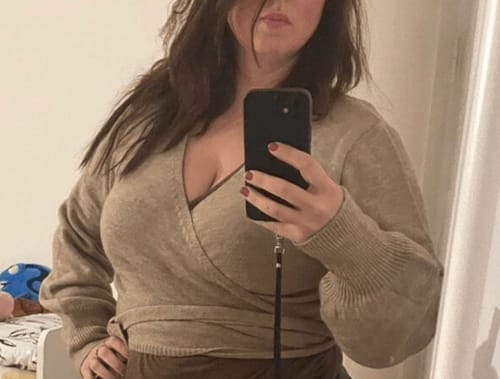 Customer photo review of Diana Knitted Cardigan