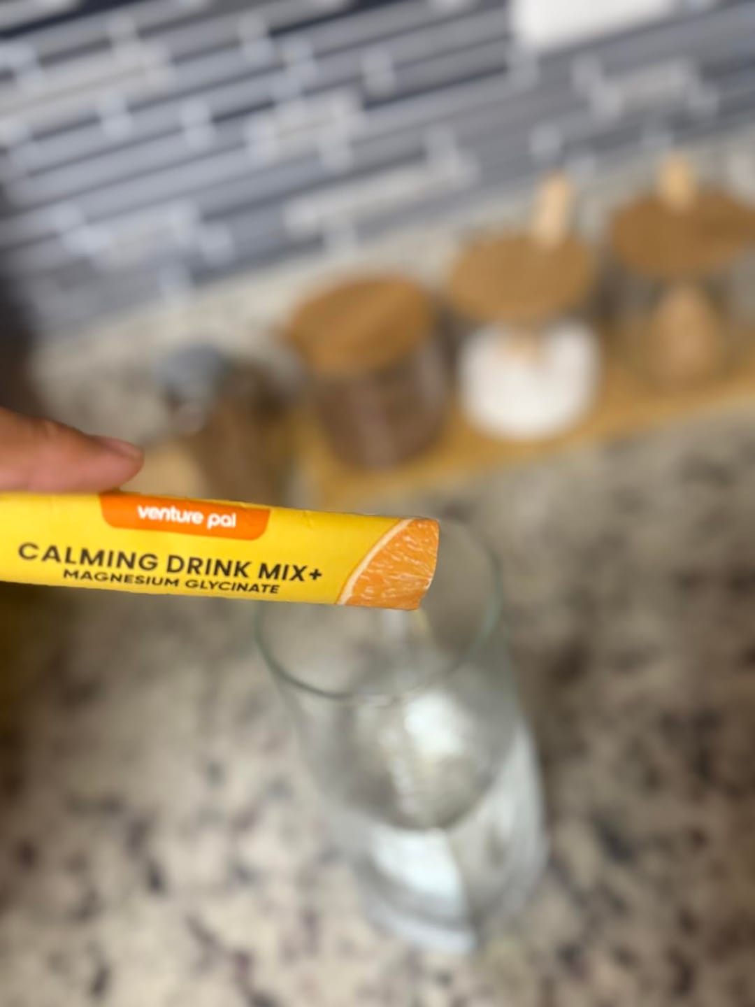 Customer photo review of Magnesium Glycinate Powdered Drink Mix - Variety- 16 Sticks