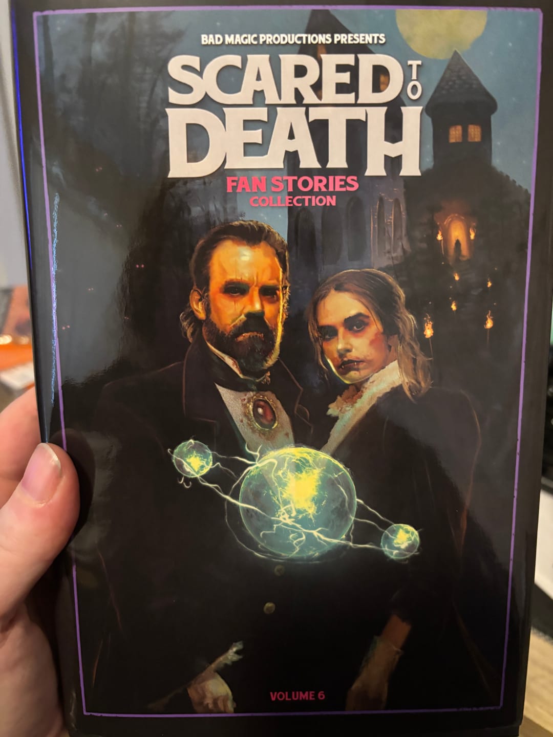 Customer photo review of Scared To Death Book Vol 6 SIGNED
