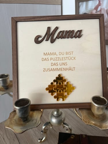 Customer photo review of Personalisiertes Geschenk für Mama