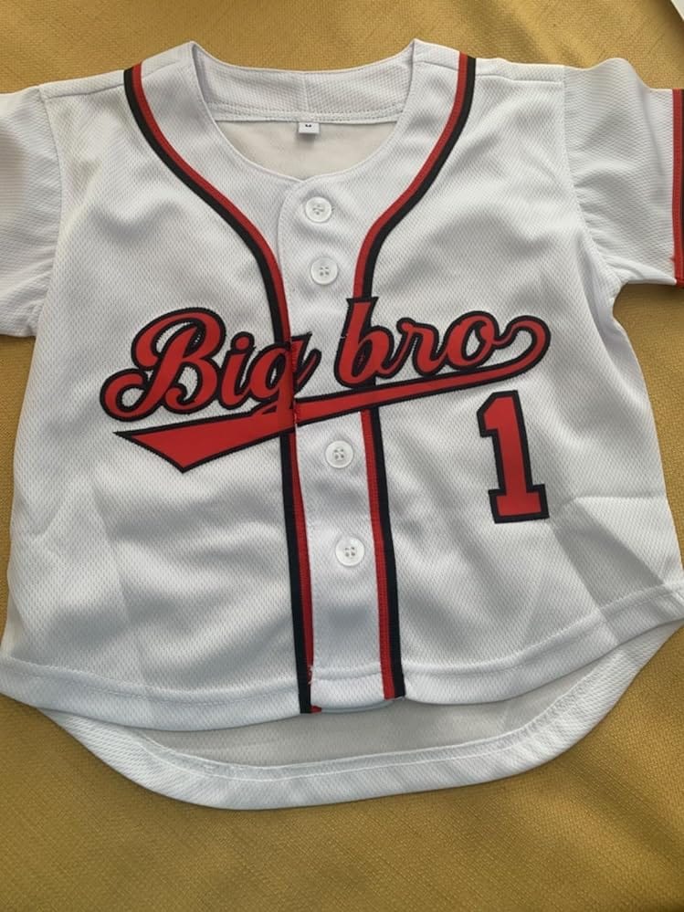 Customer photo review of Custom White Red Classic Style  Baseball Uniform Jersey/Pants/Hat Package For Team