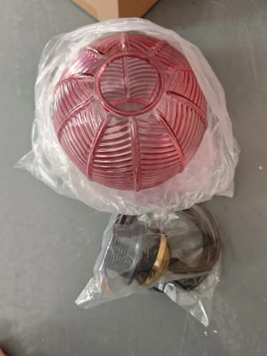 Customer photo review of Nordic Glass Pendant Light Green Pink or Brown Leaf Pattern Lighting For Living Room Dining Room Hotel Study Bedroom Indoor Decorative Fixture