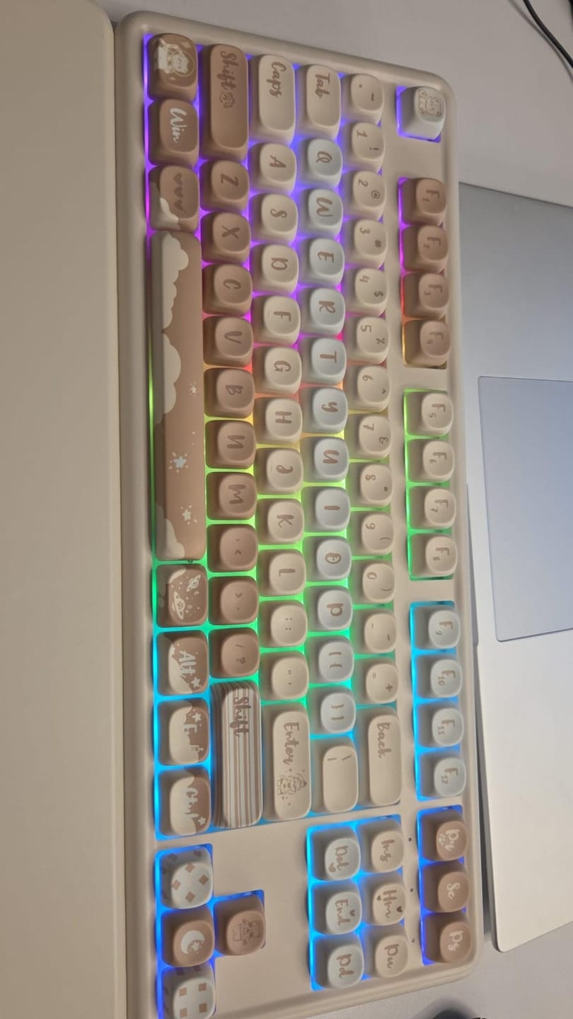 Customer photo review of YUNZII B87 Mekanik Klavye