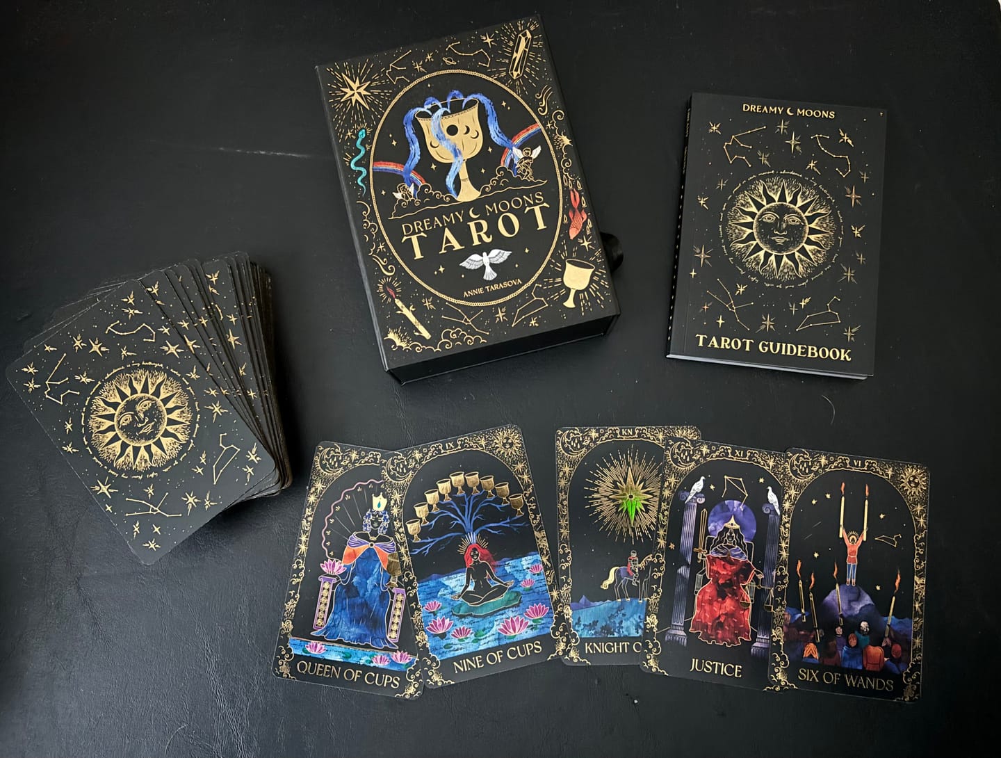 Customer photo review of Dreamy Moons Tarot
