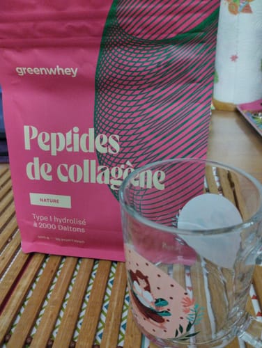 Customer photo review of Peptides de Collagène PEPTAN®