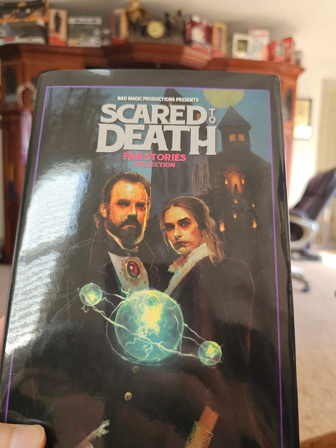 Customer photo review of Scared To Death Book Vol 6 SIGNED
