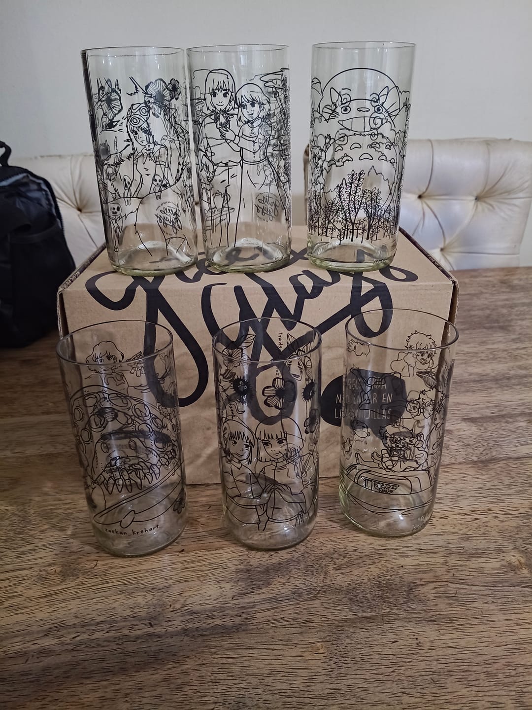 Customer photo review of Studio Glass - Juego de 6 Vasos - 500 ml