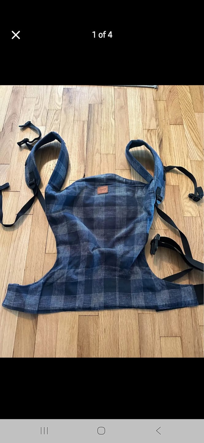 Customer photo review of Happy Baby Original Baby Carrier