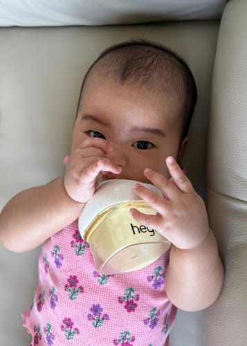 Customer photo review of Hegen Nipple Fast Flow, 2-Pack (6 months and beyond)