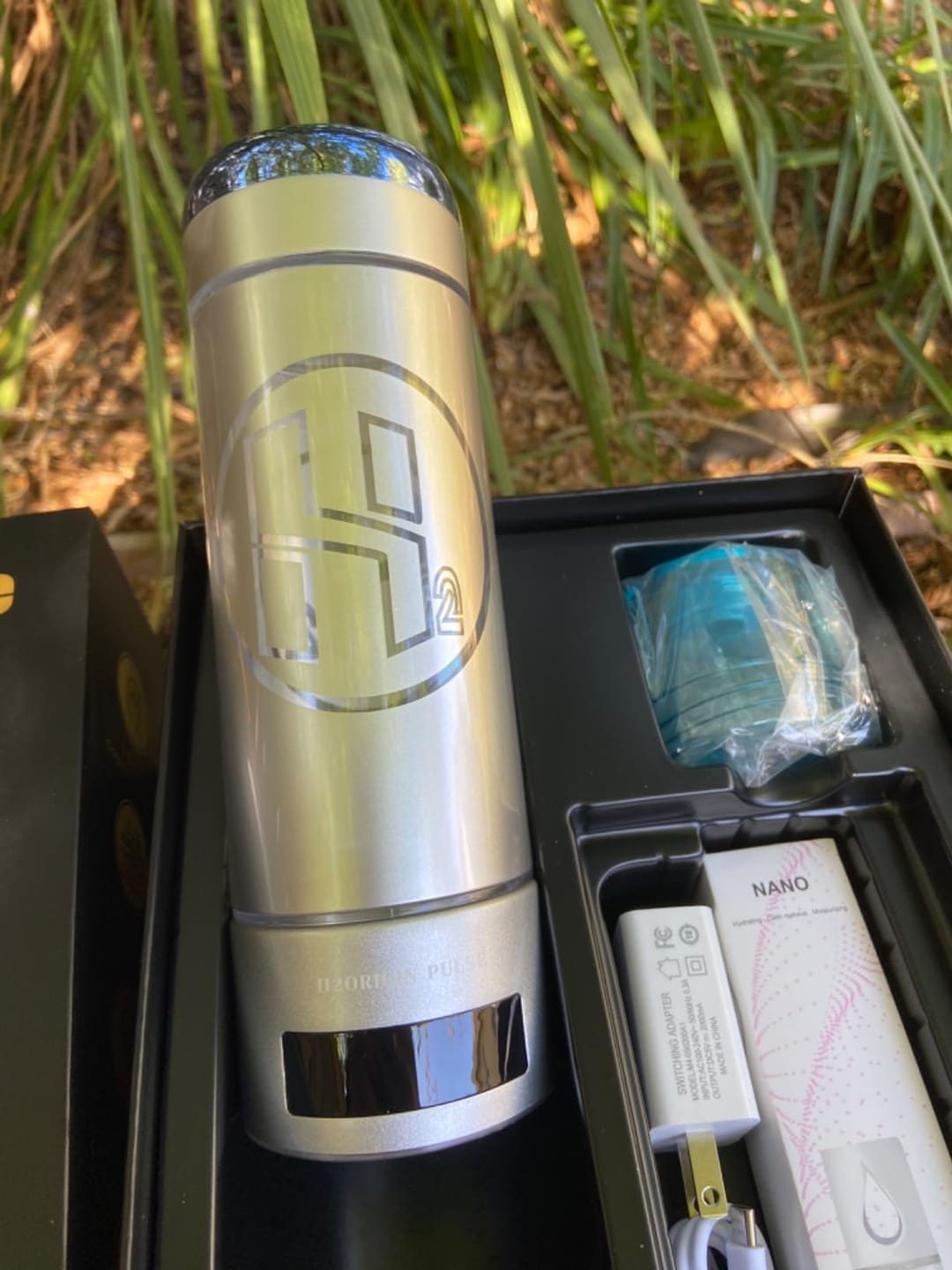 Customer photo review of Hydrogen Water Bottle Generator Silver