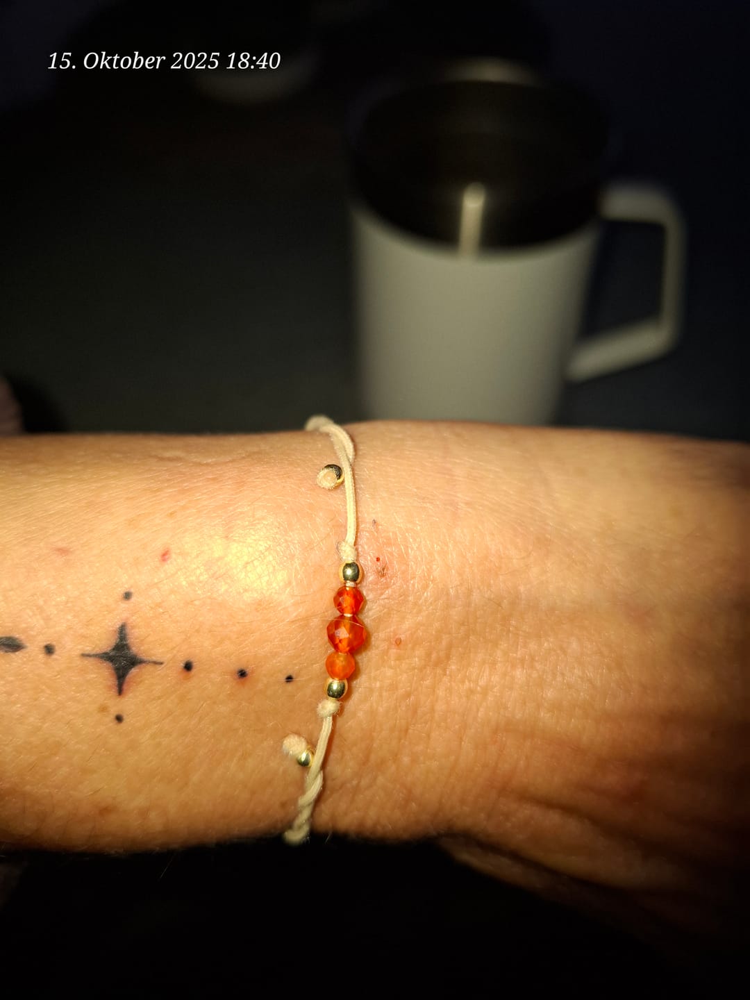Customer photo review of Karneol Armband - Naturband