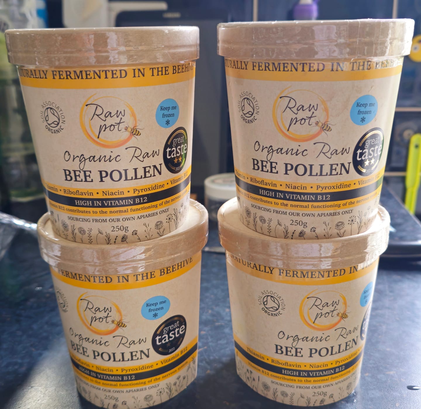 Customer photo review of Organic Raw Bee Pollen
