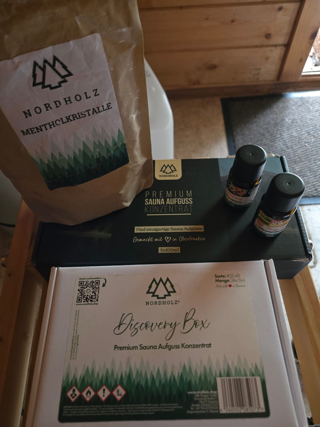 Customer photo review of Sauna Aufguss #55 Eishonig