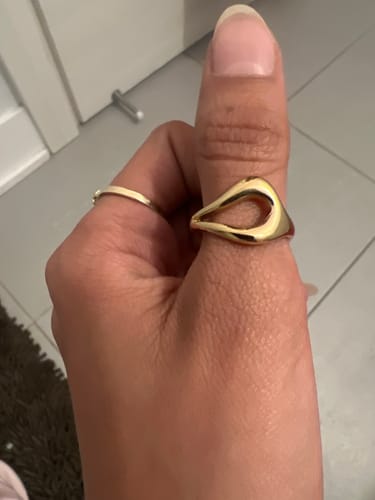Customer photo review of Gia Ring - Gold